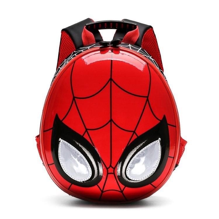 Adorable Cartoon Spider-man Backpack For Boys Waterproof Eva Material