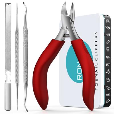 Nail Clippers with These Nail Clippers Allow Even Seniors To Easily Trim and Ingrowing Nails with Minimal Effort RONAVO Extended Curved and Beautiful
