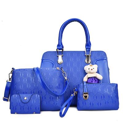 Women Handbag 4pcs/set Female Shoulder Bag Card Holder Ladies Crossbody Bag