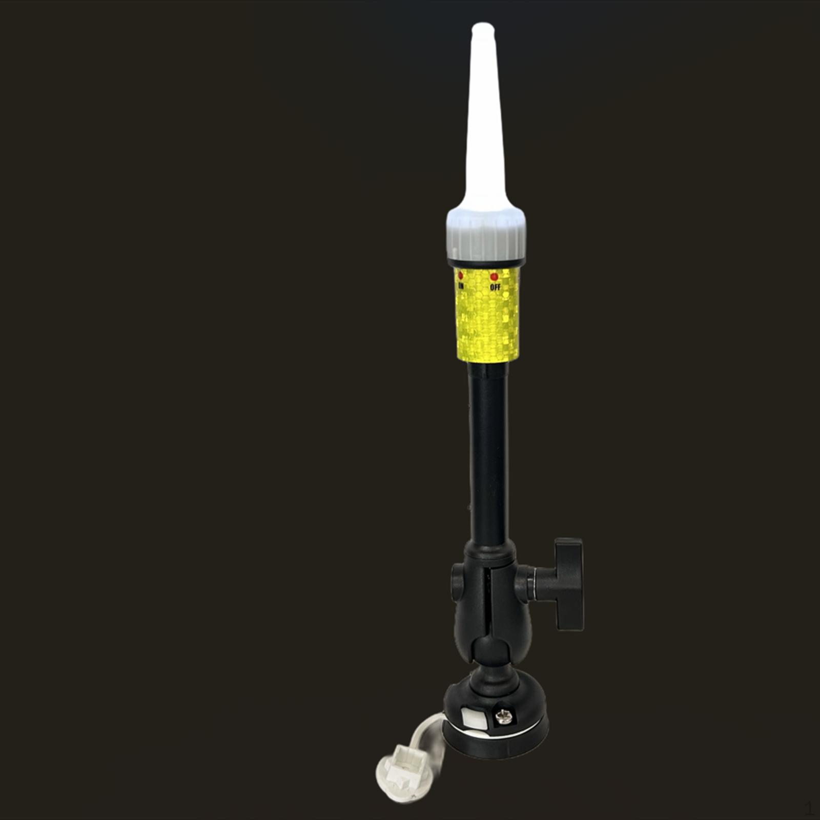 Kayak Bright Accessories Marine Navigation Light with Pole Kit for Paddling Dinghy Stand up