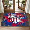 Sevilla FC Design Crystal Velvet Rug Soft Decorative Mat for Bedroom Entrance