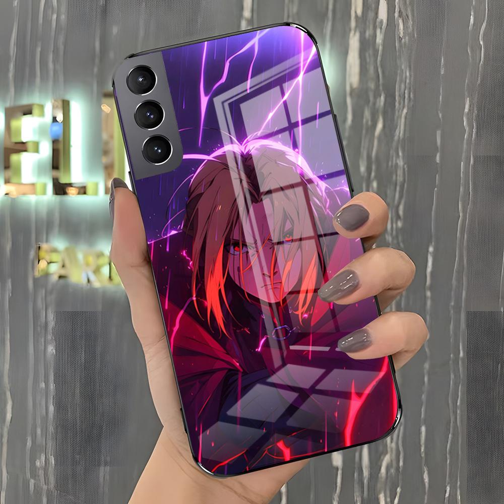 F-Fullmetal Alchemist Phone Case For Samsung A25 A13 A33 5G A54 A36 A35 A56 A52 A14 Shockproof Glass Cover
