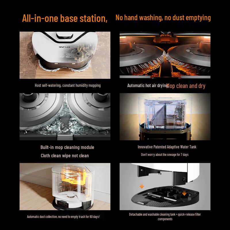 TP-LINK All-in-One Robot Vacuum and Mop