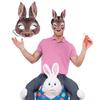 EVA Cosplay Bunny Mask Costume Adult Cosplay Mask Half Face Mask Costume