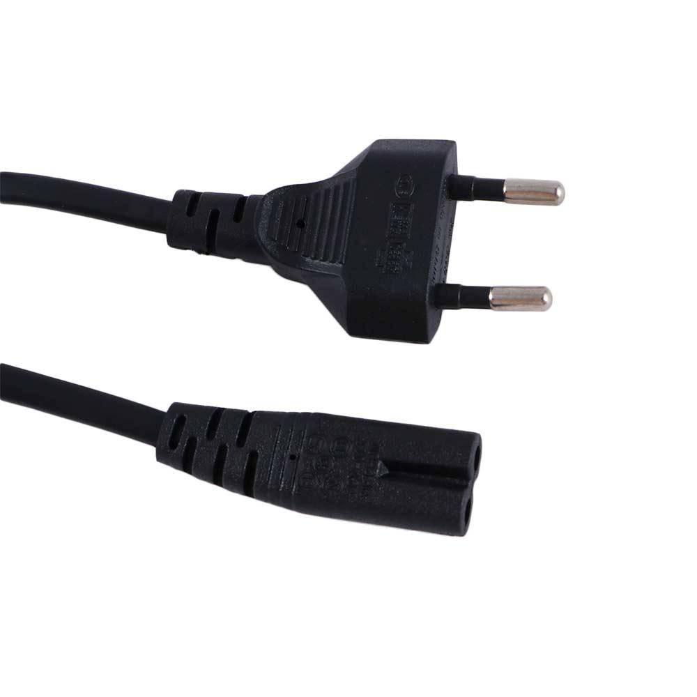 Plug Charging European Printers Laptop Cord Figure 8 C7 To Euro 2 Pin EU Power Charge Power Cables