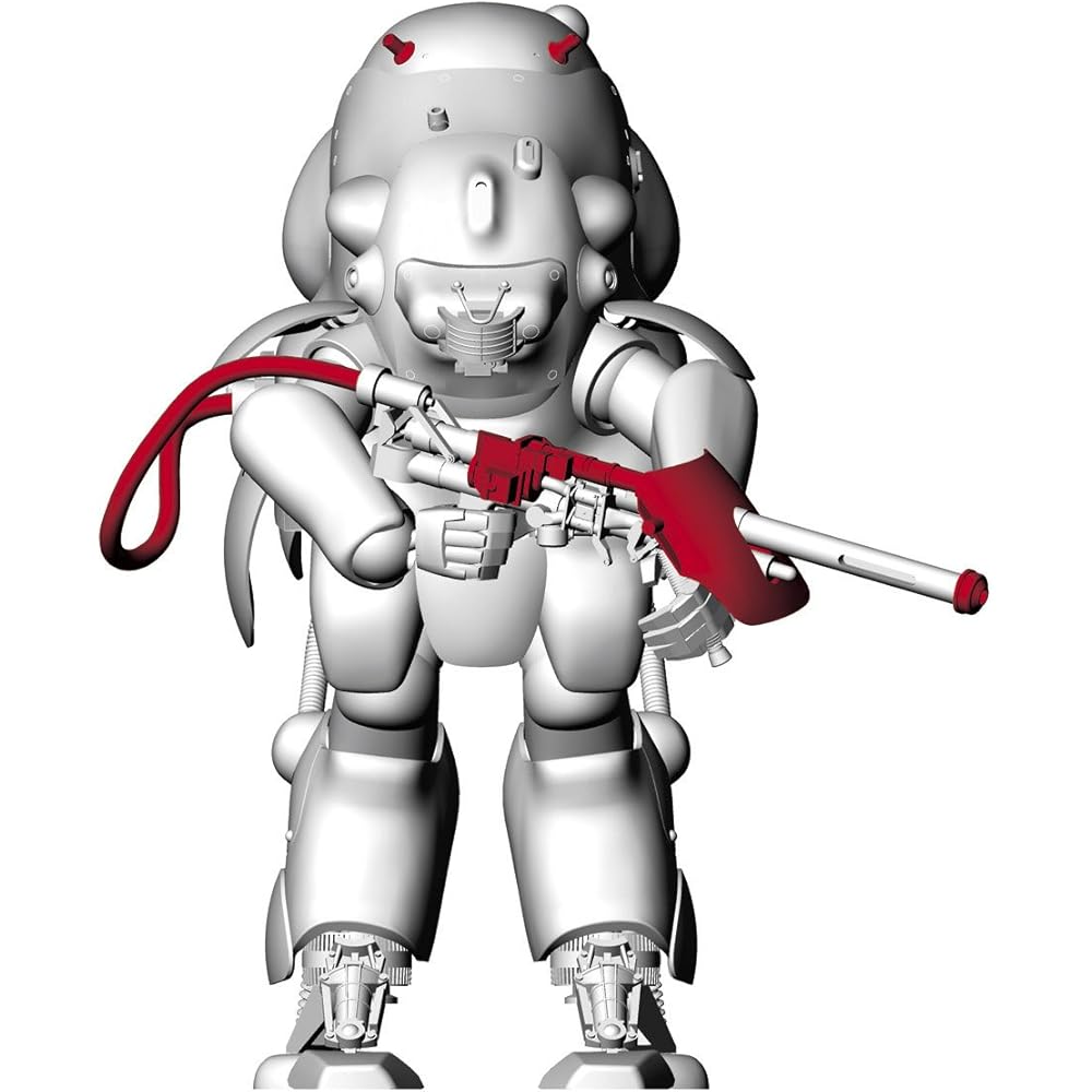 Hasegawa Maschinen Krieger Robot Battle V MK44H-0 White Knight Prototype 1/20 Scale Plastic Model Kit