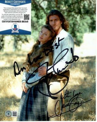 Joe Lando & Jane Seymour Signed 8x10 Dr. Quinn, Medicine Woman Photo Beckett Bas
