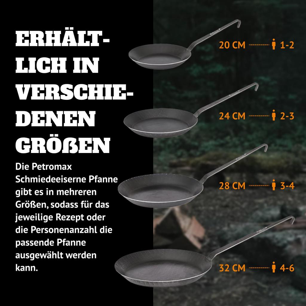 PETROMAX Schmidt Eisen Frying Pan Sp20 13292-6