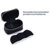 PU Leather Miniature Jewelry Storage Case Portable Design Travel Organiser For Earrings Rings And Necklaces