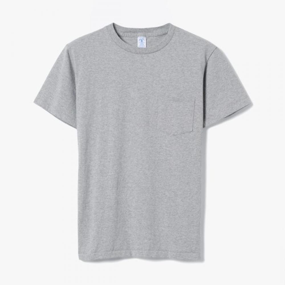 Velva Sheen Short Sleeve W Pocket 2 Shirts Pac Heathered Gray Vne2m60001a10 GRAY (GRAY)/S(95)