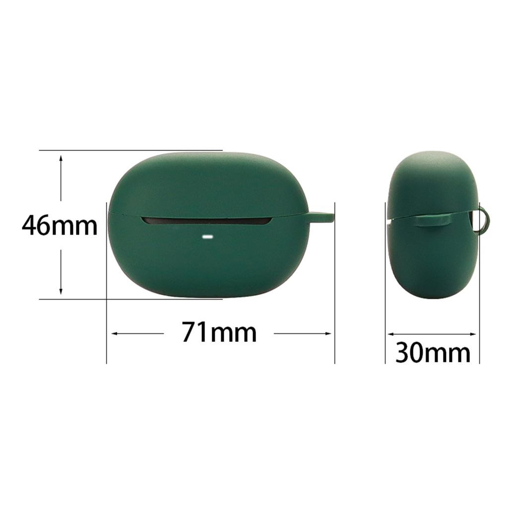 Fit for QCY ArcBuds HT07 Shockproof Wireless Headphone Sleeve Impact-resistant Housing Anti Dust Washable Silicone Cover
