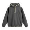 Li Ning Comfortable Casual Simple Hooded Pullover Loose Breathable Sweatshirt Men Sweatshirt Hiking-Green AWDV883-2