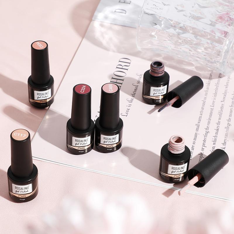 ROSALIND Gely na nehty 109 Color Nail Polish Gel Lak Semipermanentní gel Lak na nehty Soak Off UV Gel Polish Manikúra Art Gel pro Nail Art Design