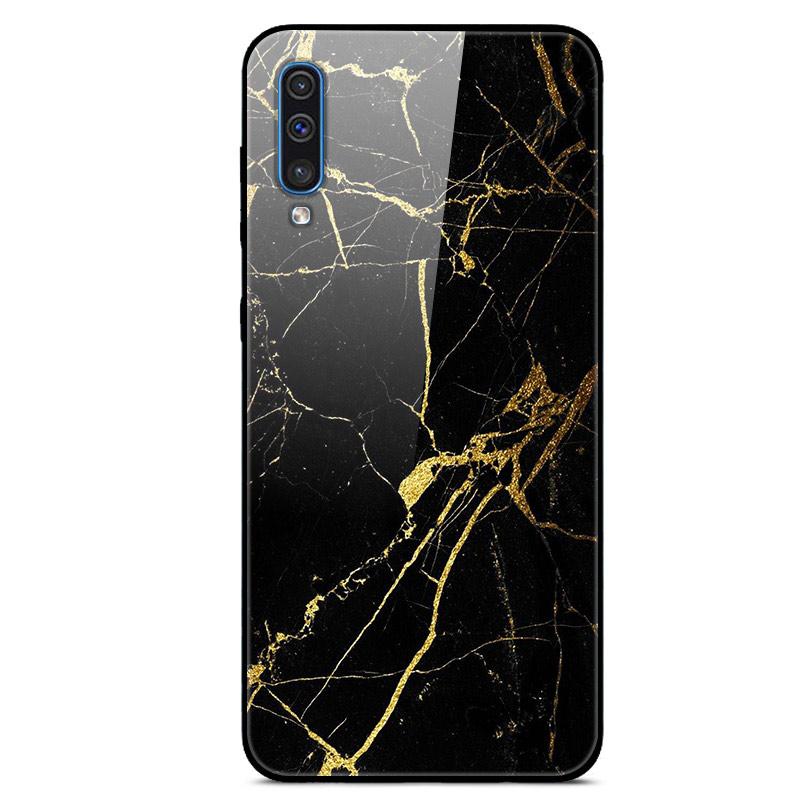 For Samsung A50 Case A51 Tempered Glass Planet Space Cover Glass Back Case for Samsung Galaxy A50S A51 A50 A 50 Fundas Coque