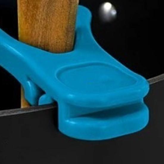 Silicone Utensil Holder Pot Clip Food Safe BPA-Free Heat Resistant Spoon Rest with Non-Slip Grips Dishwasher Safe Cooking Tool for Most Pots Pans