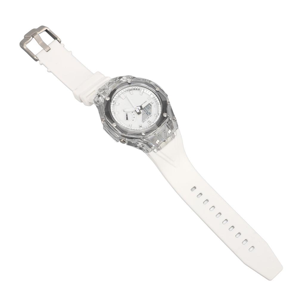 Digital Wrist Watch Water Proof Backlight 12/24 Hour LED Watch Countdown Timer Stopwatch Alarm Dual