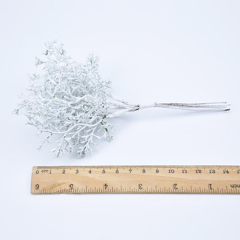 6PCS/bundle Artificial Plants Wedding Home Decorations Bridal Accessories Clearance Fake Flowers Scrapbook Diy Christmas Wreath