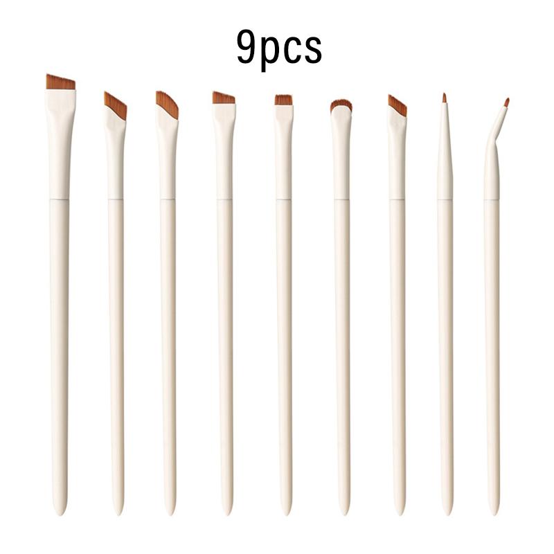 3/7/9 Makeup Brushes Set Blade Eyeliner Brush Eyebrow Brushes Portable Fine Oblique Head Eye Liner Eyebrow Brush Makeup Tool