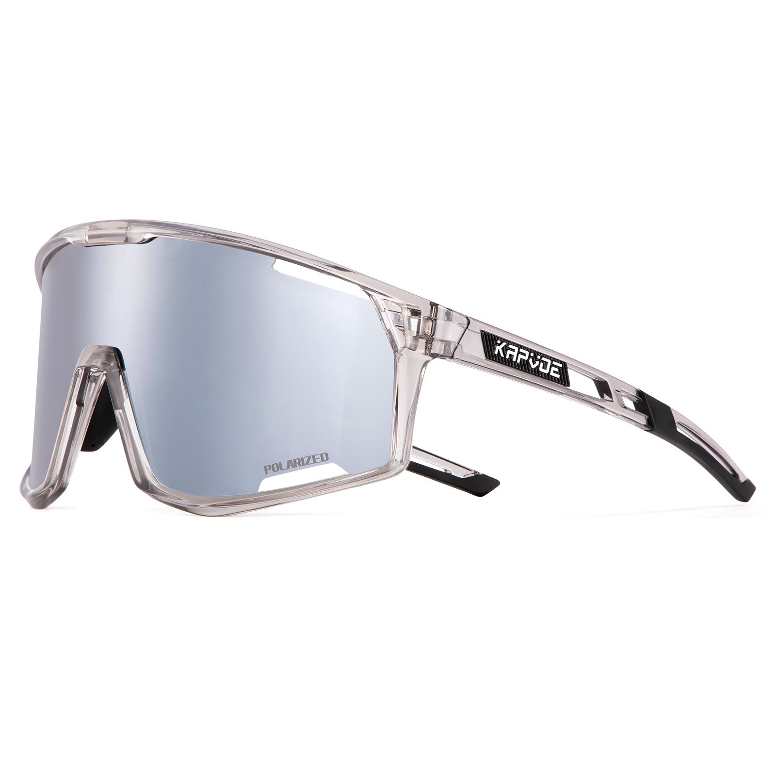 

KAPVOE New cycling glasses Polarized, Colorful, Professional Sports Hiking Mountaineering windproof goggles for road cycling TK180-QTC-1L-11