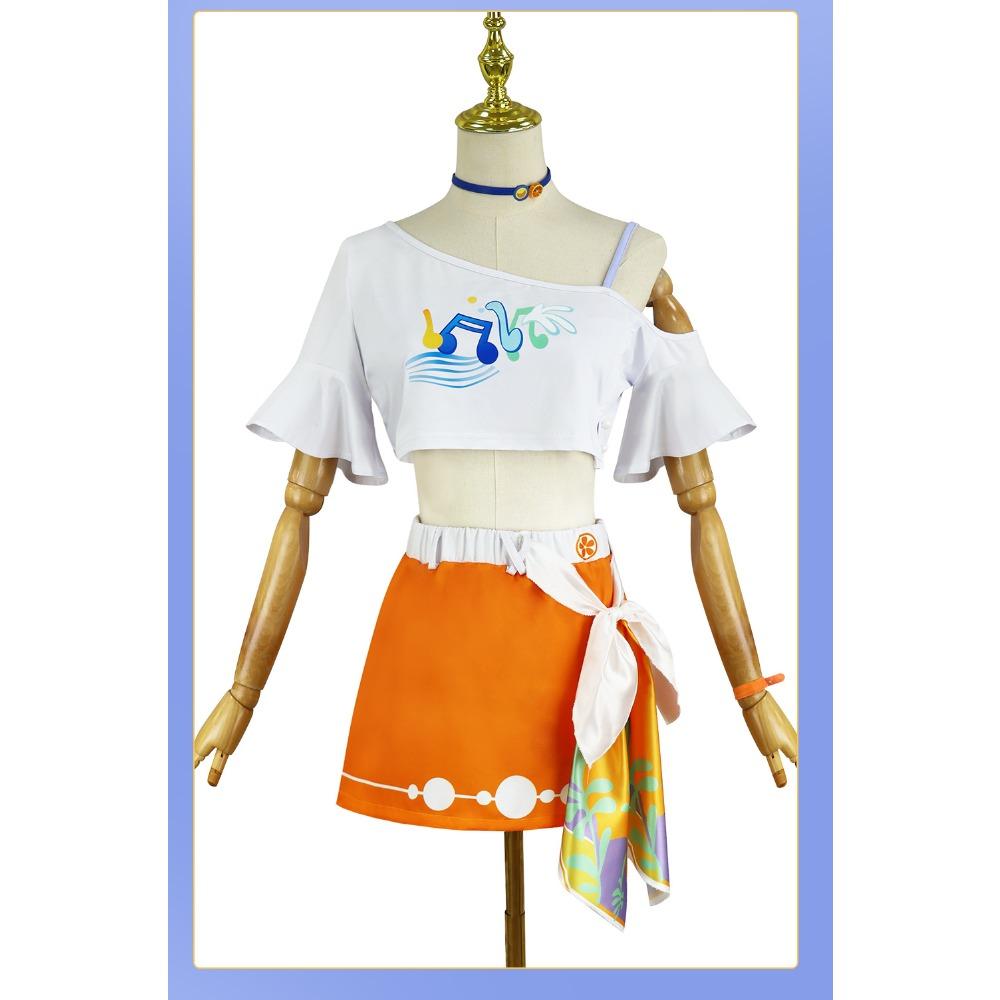 Honkai Star Rail Robin & Sunday Fanta Collaboration Cosplay Costume, Game Anime Full Set