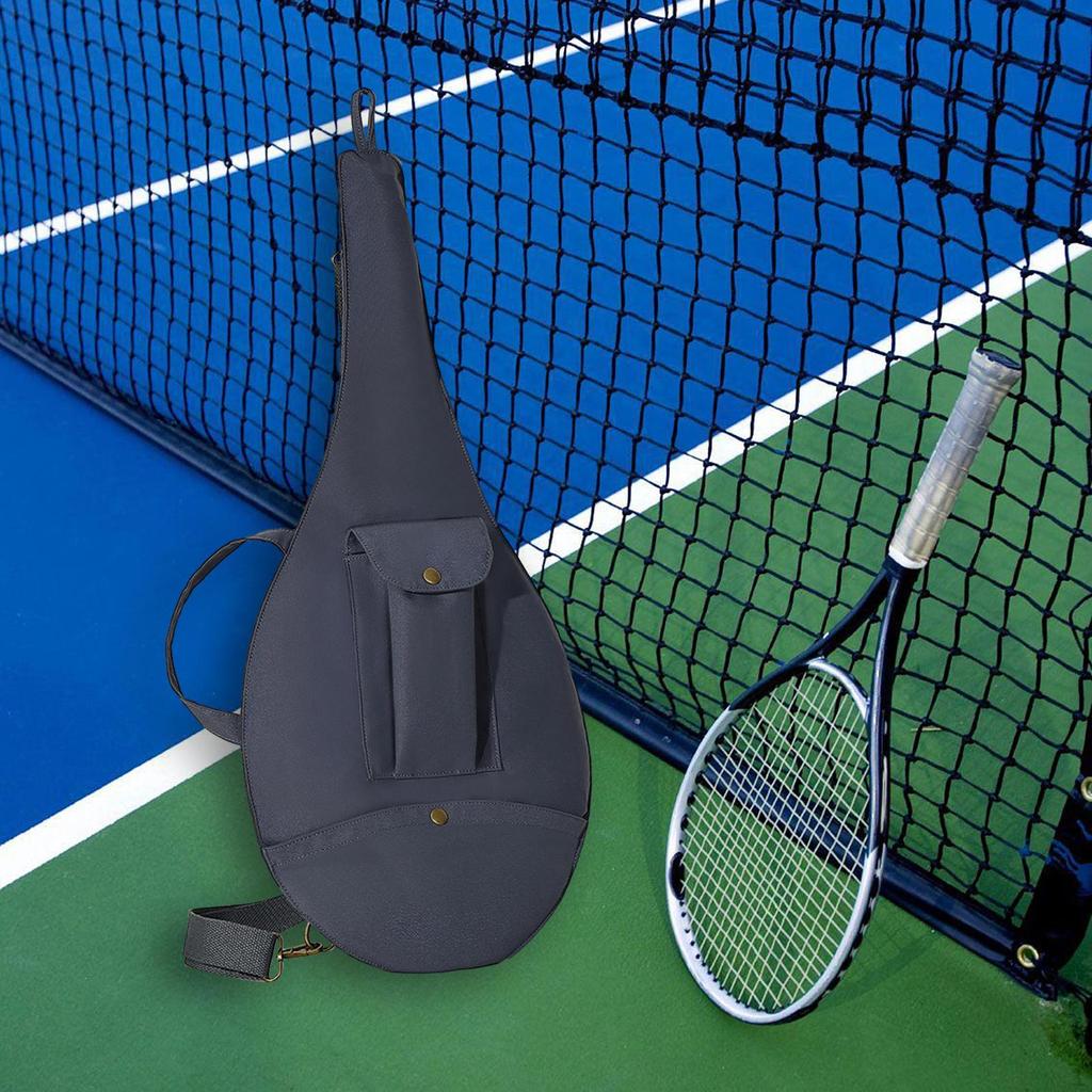 Tennis Racket Bag Detachable and Adjustable Shoulder Holder Fashion Carrying Men Women