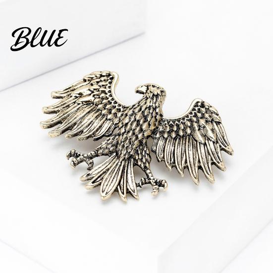 Veterans Day Pin Bald Eagle Brooch for Men And Women