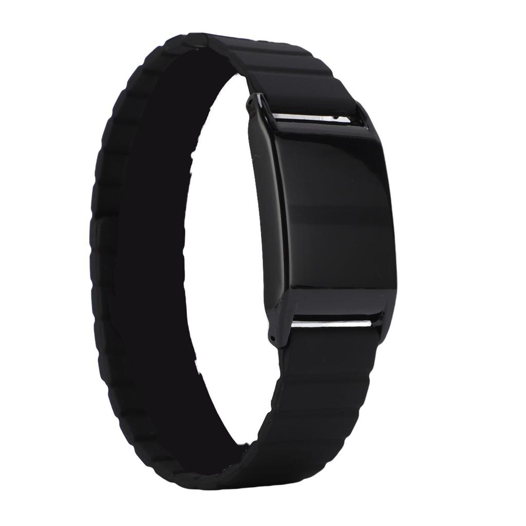Silicone Wristband Fit for WHOOP 4.0 Watch Soft Silicone Magnetic Sports Quick Relse   Strap