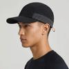 Retro 5-panel Quick-drying Baseball Cap Soft Brim Plaid Running Caps Breathable Peaked Cap  Men