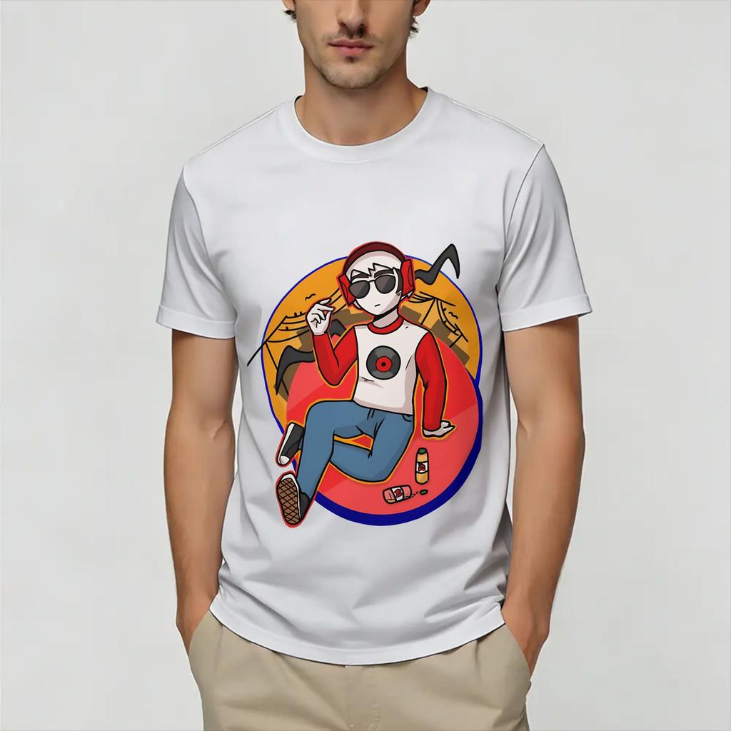 Homestucks Dave Strider TShirt Summer Harajuku T Shirts Unisex 100 Cotton ONeck Oversized Tees Short Sleeve Y2K Basic Tshirt