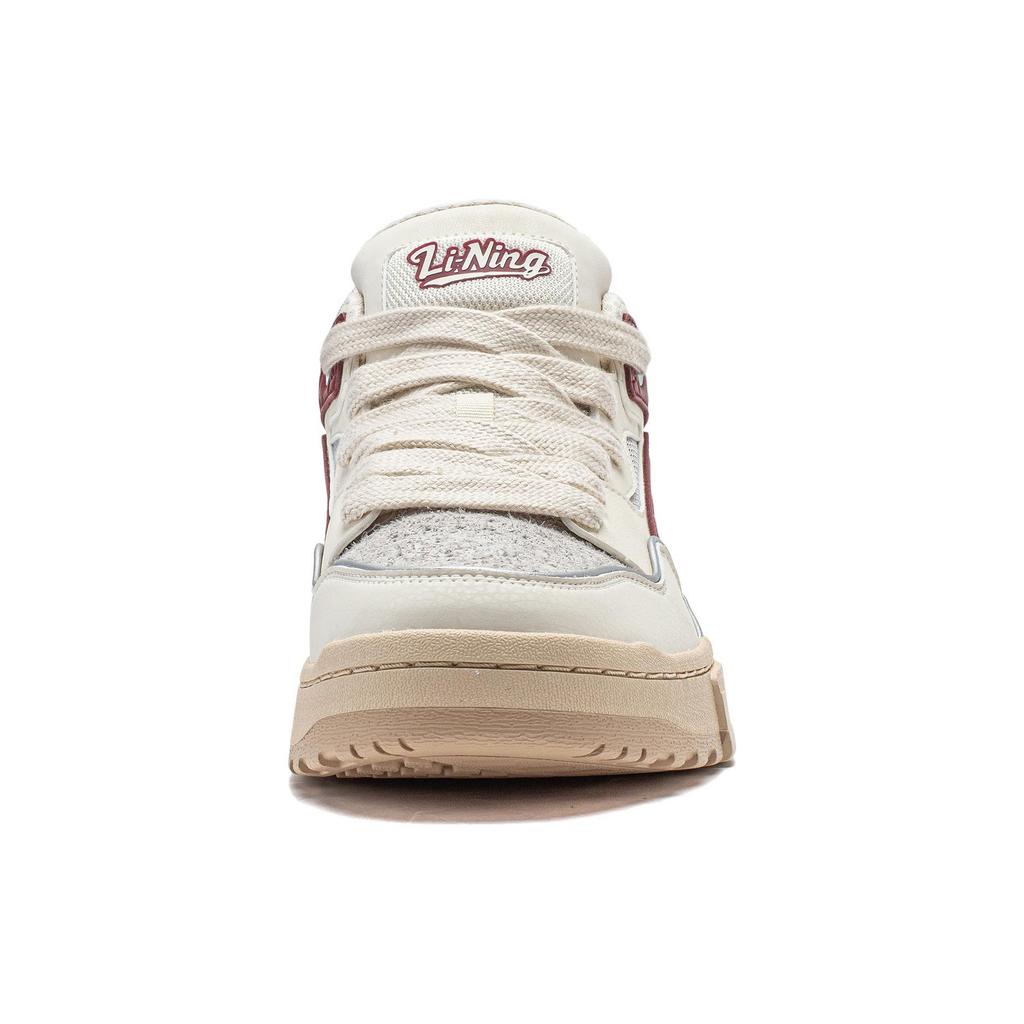 Li Ning Wave MID Slip Resistant Abrasion Resistant Slip Resistant Abrasion Resistant Mid top Casual Shoes Men's AGCT497-1