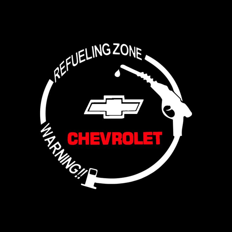Car Badge Vinyl Reflective Fuel Tank Cap Stickers Decal Accessories for Chevrolet Cruze Equinox Captiva Trax Malibu Tahoe Impala Sonic