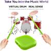 Air Drum with Drumsticks Sets Portable Electronic Virtual Air Drum Drumsticks Professional for Beginners New Children Adults