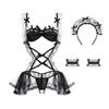 Sexy Lingerie Women Cosplay Maid Dress Servant Lolita Uniform Exotic Apparel Lace Dress Babydoll Erotic Costume Role Play
