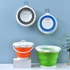 Portable Silicone Folding Bucket for Outdoor, Car Wash, and Fishing