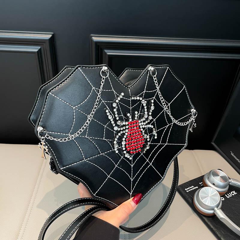 Fashionable Trendy Multi-purpose Crossbody Bag, Heart-shaped Bag, Single-shoulder Bag