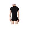 Emporio Armani Ss23 Solid Eagle Logo Print Crew Neck Short Sleeve T-Shirt Men Tops Black 111035-3R513-00020