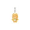 Flat Postle Pearl Necklace Keyring Doll