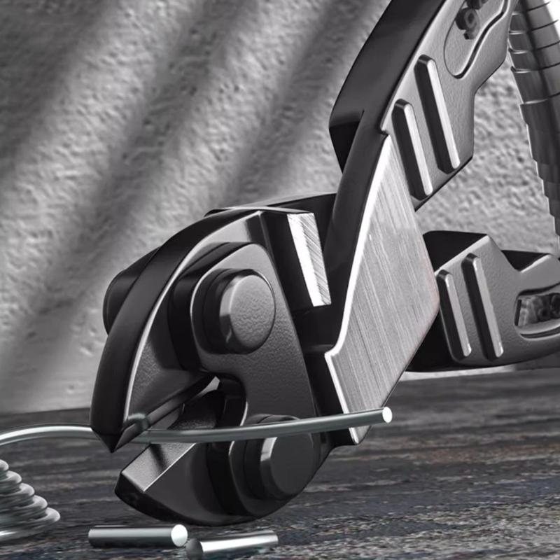 Ergonomic High Strength Alloy Steel Mini Wire Cutter Snipper Suitable for Home Repair and DIY Projects with Safety Lock