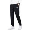 Li-Ning Letter Pattern Comfortable Loose Simple Round Neck Pullover Long Sleeve Elastic Waist Long Pants Casual Sports Suit AWDV247-4+AKLSG35-1