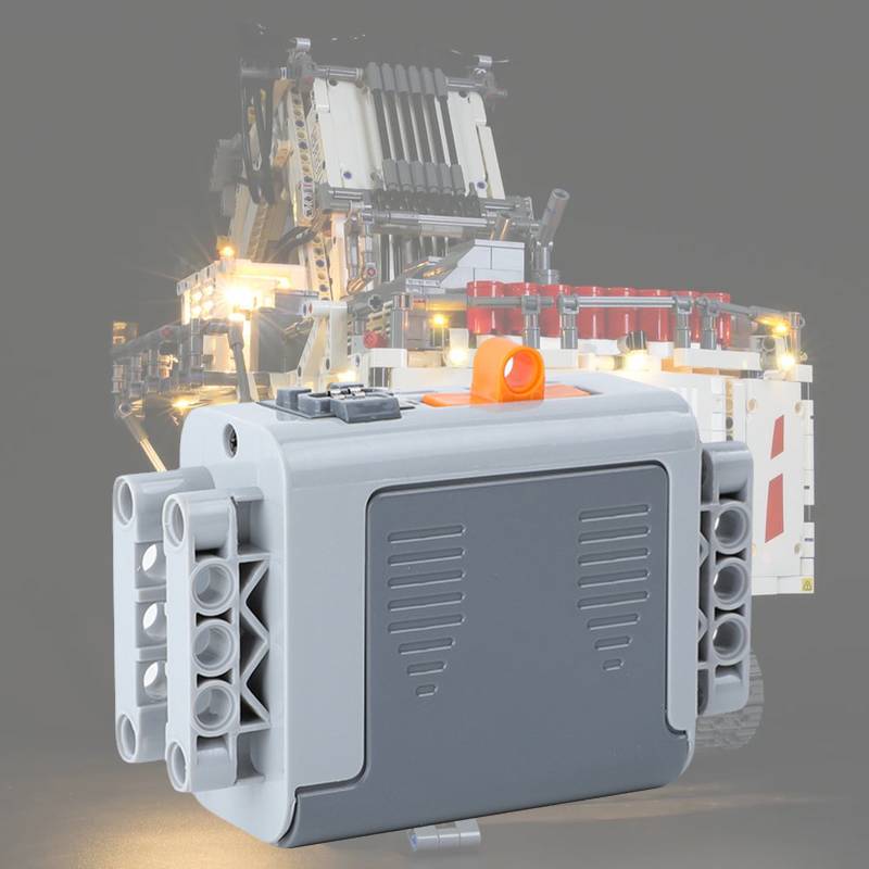 Building Block Battery Box High Technology Power Function Unit Material Plastic