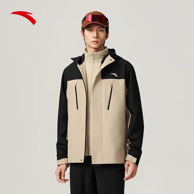 Anta Men s 3-in-1 Water-Repellent Winter Jacket 3XL