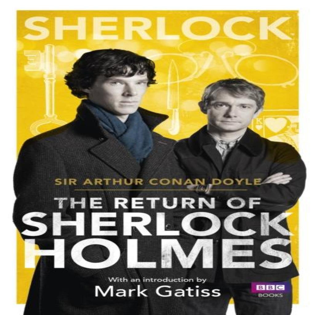 Sherlock The Return of Sherlock Holmes by Arthur Conan Doyle Paperback Book 9781849907606