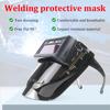 Schweißmaske mit automatischer Verdunkelung für Lichtbogenschweißen, Schleifen, Schneiden, Solarstrom, Schweißmaske, Echtfarblinse, große Sicht, Schweißhelm