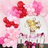 120 Rosa und Rote Rosenballons für Valentinstag, Hochzeiten, Jahrestage und Feiern