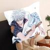 Anime Sakata Gintoki Pillow Case Fashion Square Pillowcase Bedroom Sofa Room Ins Decoration Leisure