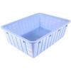 Tombo Deep Colander, Made In Japan, 42cm W X 54cm D X 18cm H, Blue, Assist Shinki Synthetic, 54cm Deep