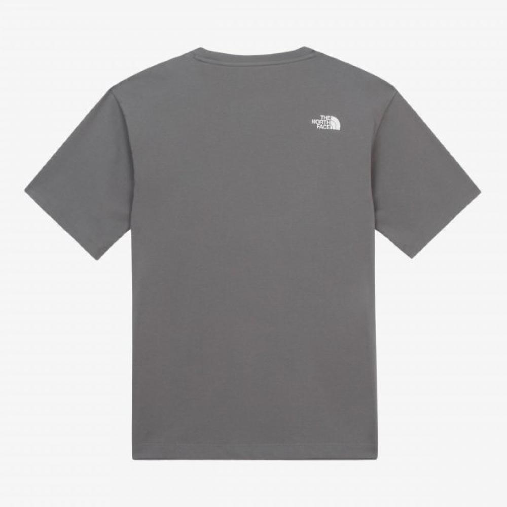 The North Face Men S Bandana Short Sleeve Tee Gray Nt7ur13d