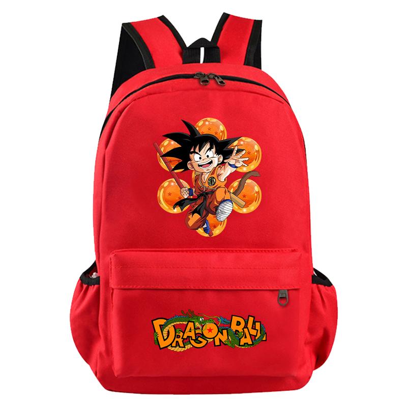 Anime Dragon Ball Cute Cartoon Backpack Document Bag for Girl Boy Teenager Best Gifts Schoolbag Men Women Leisure Travel Unisex Bagpack Rucksack