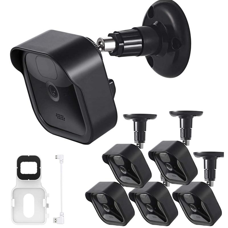 

For All-New Outdoor Camera Mounts Weatherproof Protective Cover 360 Degree Adjustable Mount for Home Security Camera 1