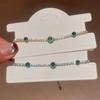 Elegant Zircon Flower Bracelet: Commuting Bangle with a High-End, Fashionable Design